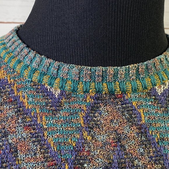 Vintage Mondo di Marco Italian Grandpa Sweater L - Picture 3 of 11